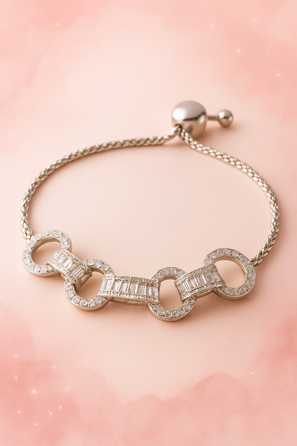 "Elegant Adjustable Link Bracelet for Women - Your perfect link to timeless style"